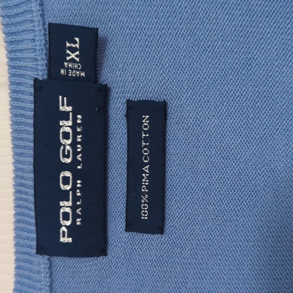 Polo Cotton Golf Vest - Picture 2 of 3